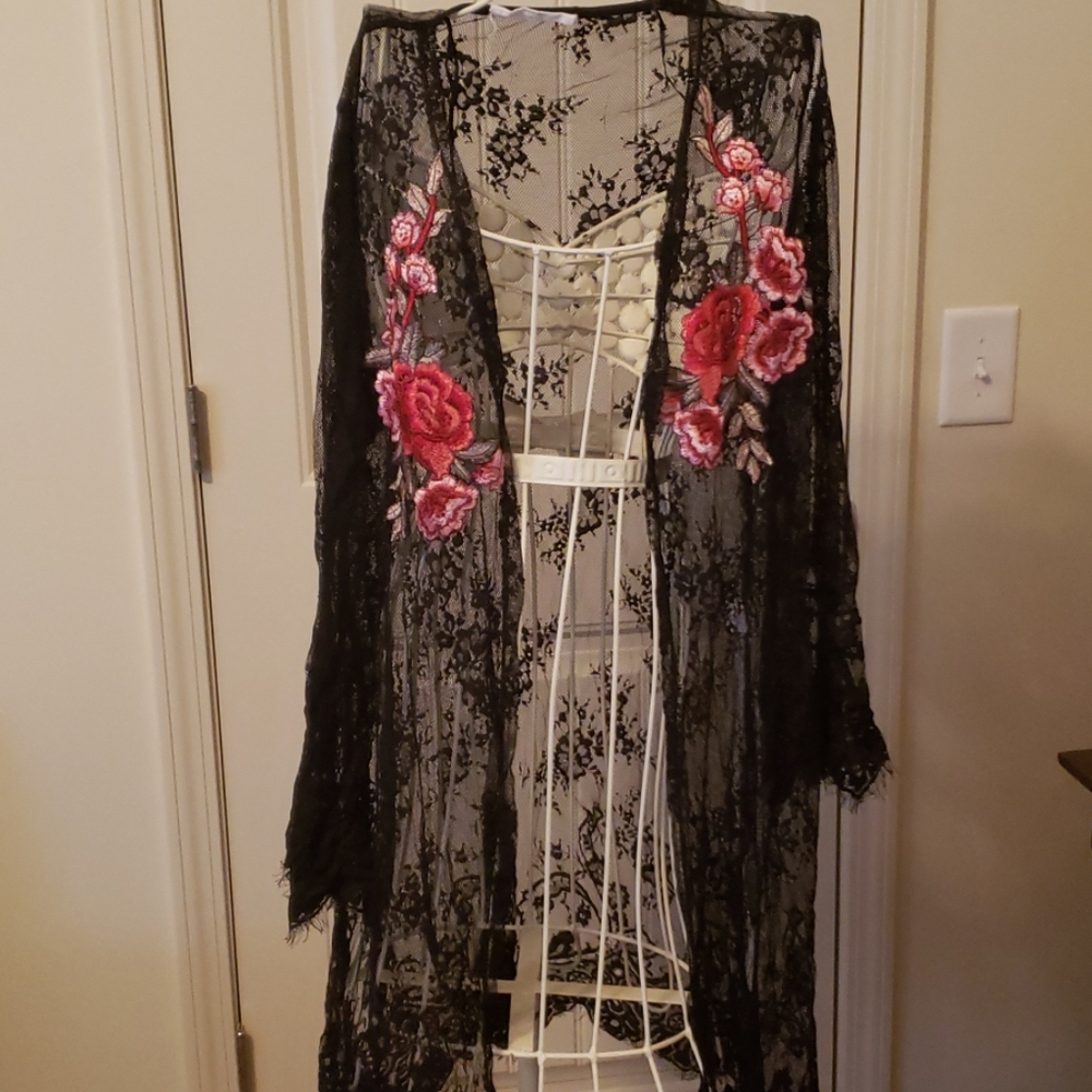 Womens line intimate house coat